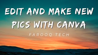 how to work on canva to make social media marketing posts in low price canva paid version Farooq [upl. by Pulchia601]