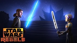 Kanan vs Sabine  Star Wars Rebels  Disney XD [upl. by Eimot]