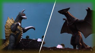 GIGAN VS GYAOS Short Battle [upl. by Roxie533]