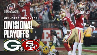 Green Bay PACKERS x San Francisco 49ERS  Melhores Momentos  Rodada Divisional  NFL Brasil [upl. by Ailero]