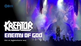 KREATOR  Enemy of God Live at Jogjarockarta 2024 HD [upl. by Lattimer]