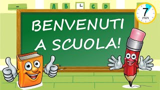 OGGETTI SCOLASTICI E OGGETTI IN AULA  VIDEO EDUCATIVO  LEARN ITALIAN [upl. by Lehacim]