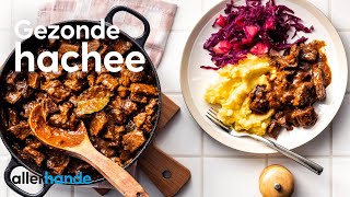 Gezonde hachee maken met rode kool  Recept  Allerhande [upl. by Lupe976]