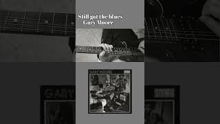 Still got the blues by Gary Moore 1st solo guitar cover howto guitarfingering sparkgo [upl. by Cointon]