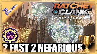 Ratchet amp Clank Rift Apart  2 Fuzz 2 Nefarious  Gold Trophy 🏆  Defeat Doctor amp Emperor Nefarious [upl. by Yanat983]