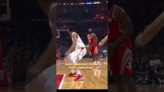 Stepback Ankle Breaker James Harden jamesharden AnkleBreaker Nba [upl. by Raddatz895]