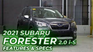 2021 Subaru Forester 20 iS EyeSight  Features amp Specs [upl. by Ronile]