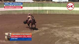 Rodeo CLUB MACHALI MOVIMIENTO RIENDA ASOC RIO CACHAPOAL MEDIALUNA DE LAS CABRAS [upl. by Attalie]