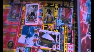 Match Attax 1213 Opening 12 Packs [upl. by Tamqrah764]