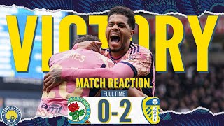 LEEDS 2  0 BLACKBURN UNBEATEN streak continues Match Reaction [upl. by Aniled]