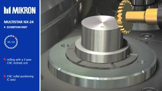 Rotary Transfer MIKRON  Multistar NX24  In action macchina transfer Rundtaktmaschine [upl. by Atilrak]