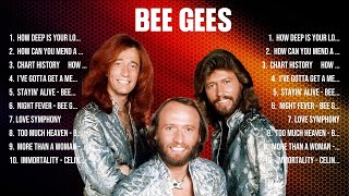 Bee Gees Greatest Hits 2024 Pop Music Mix Top 10 Hits Of All Time [upl. by Anilave]