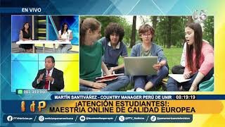 Estudiantes peruanos podrán estudiar maestrías europeas con calidad europea con el 60 de descuento [upl. by Greerson306]