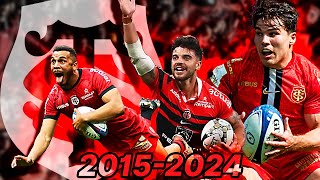 Les plus beaux essais du Stade Toulousain sous lère Mola  20152024 [upl. by Anoynek]