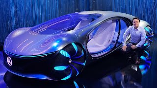 Mercedes Vision AVTR  Full Review Drive Interior Exterior Infotainment [upl. by Cati]