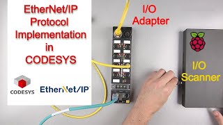 Codesys EtherNetIP Protocol With Turck TBEN L5PLC11 and Raspberry Pi [upl. by Orhtej]