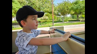 Dubai Safari Park 2024  Dubai Safari Park  Visiting Dubai Safari Park  Amazing Safari Park [upl. by Anihcak]