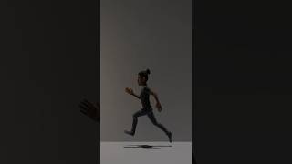 Learning Running Cycle Animation in blender blender3d animation blender3danimation [upl. by Busey]