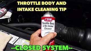 Quick TipThrottle body intake Cleaning Without opening the system [upl. by Dunseath20]