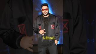 BADSHAH TOP 10 MOST VIEWED SONGS 🔥 badshah shorts ytshorts [upl. by Annait]