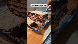 3 malzemeli fakir pastası  keşfet shorts viralvideo cake pasta [upl. by Hulbig75]