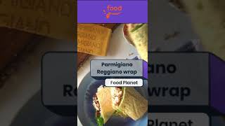 Parmigiano Reggiano wrap  Food Recipes shorts [upl. by Eladnyl199]