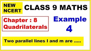 Class 9 Maths  Chapter 8  Example 4  Quadrilaterals  New NCERT  Ranveer Maths 9 [upl. by Elodie]