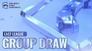 PMGC 2021 Group Draw East  PUBG Mobile Global Championship [upl. by Apthorp147]