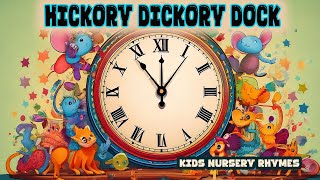 Hickory Dickory Dock  Fun Nursery Rhyme for Kids  Learn Counting amp Rhyming  MiC Kids World [upl. by Eirrej]