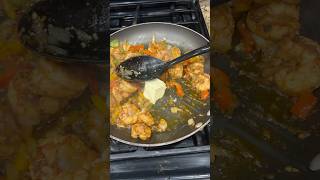 Fried Snapper with Shrimp amp Grits 😋🔥😩 thatmanandthemkids cooking brunch momlife [upl. by Cora515]