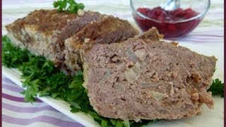 Pain de viande quotMeatloafquot et sauce aux cerises [upl. by Kilam]