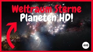 Weltraum Sterne Planeten HD [upl. by Leola24]