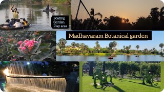 💚Madhavaram Botanical garden  Boating  play area Budget friendly botanicalgarden vlog [upl. by Ainehta]