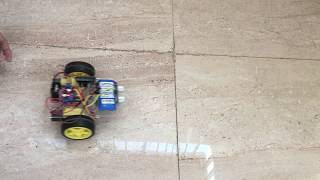 Obstacle Avoiding Robot using Arduino and Ultrasonic Sensor [upl. by Berthold]