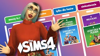 The Sims 4🫡Jakie Kupić Pakiety Rozgrywki w 2023 roku❓ [upl. by Ahcatan]