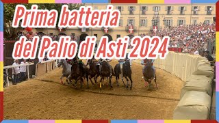 La prima batteria del Palio di Asti 2024 [upl. by Julissa634]