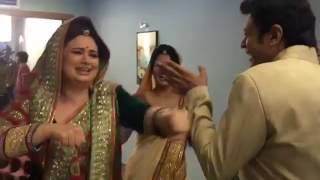 Swaragini Serial Actors Doing Masti On Shoot Behind Camera [upl. by Nilyahs]