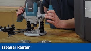 Erbauer Router  Screwfix [upl. by Nonnaer]