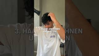 HOW TO Lockensystem stylen ✂️ hairloss hairsystem curlyhair curlyhairstyles hairtutorial [upl. by Partan]