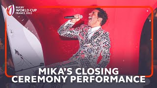 Mika sends Stade de France rocking  Rugby World Cup 2023 Closing Ceremony  Full performance [upl. by Ehrlich]