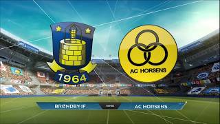 Brøndby IF vs AC Horsens 27092017 [upl. by Hamal381]