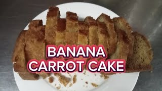 BANANA CARROT CAKE ASMRVIRALYUMMYBANANACARROTCAKE [upl. by Cutty]