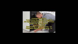 Frigidaire Repair Grand Prairie TX 4699631281 [upl. by Kostman]