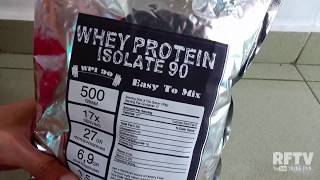 Whey Protein Isolate 90 Unpacked  Nutrisi untuk otot [upl. by Tnomed490]