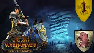 The Grand Crusade Begins  Total War Warhammer 2  Repanse de Lyonesse 1 [upl. by Annekcm]