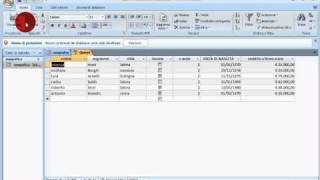 Access 2007 06 in italiano  Interrogare il database attraverso le query [upl. by Connie788]