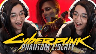 Gibbles REAGINDO ao trailer de CYBERPUNK 2077 PHANTOM LIBERTY [upl. by Eylk]