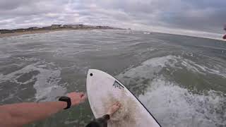 Last Day of Summer send off POV Surfing Virginia Beach Croatan Pendleton 9212024 5’7” SeaSide [upl. by Cheryl]