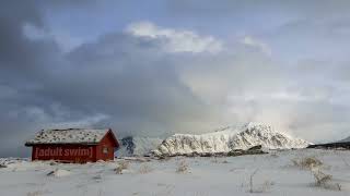 Adult Swim Bump Time Lapse of a Red Cabin with some Mountains FANMADE [upl. by Chatav514]