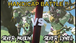 Silver Lynel VS Silver Moblin  Using Gloom Weapon  The Legend of Zelda Tears of the Kingdom [upl. by Oigres]